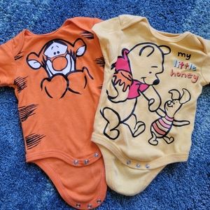 50% off baby clothing bundles - Winnie the Pooh bodysuits